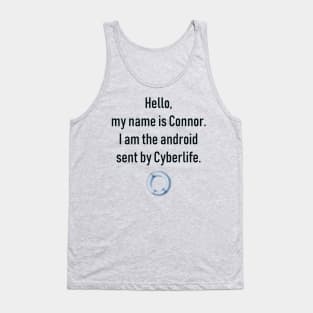 Hello, my name is Connor. Tank Top